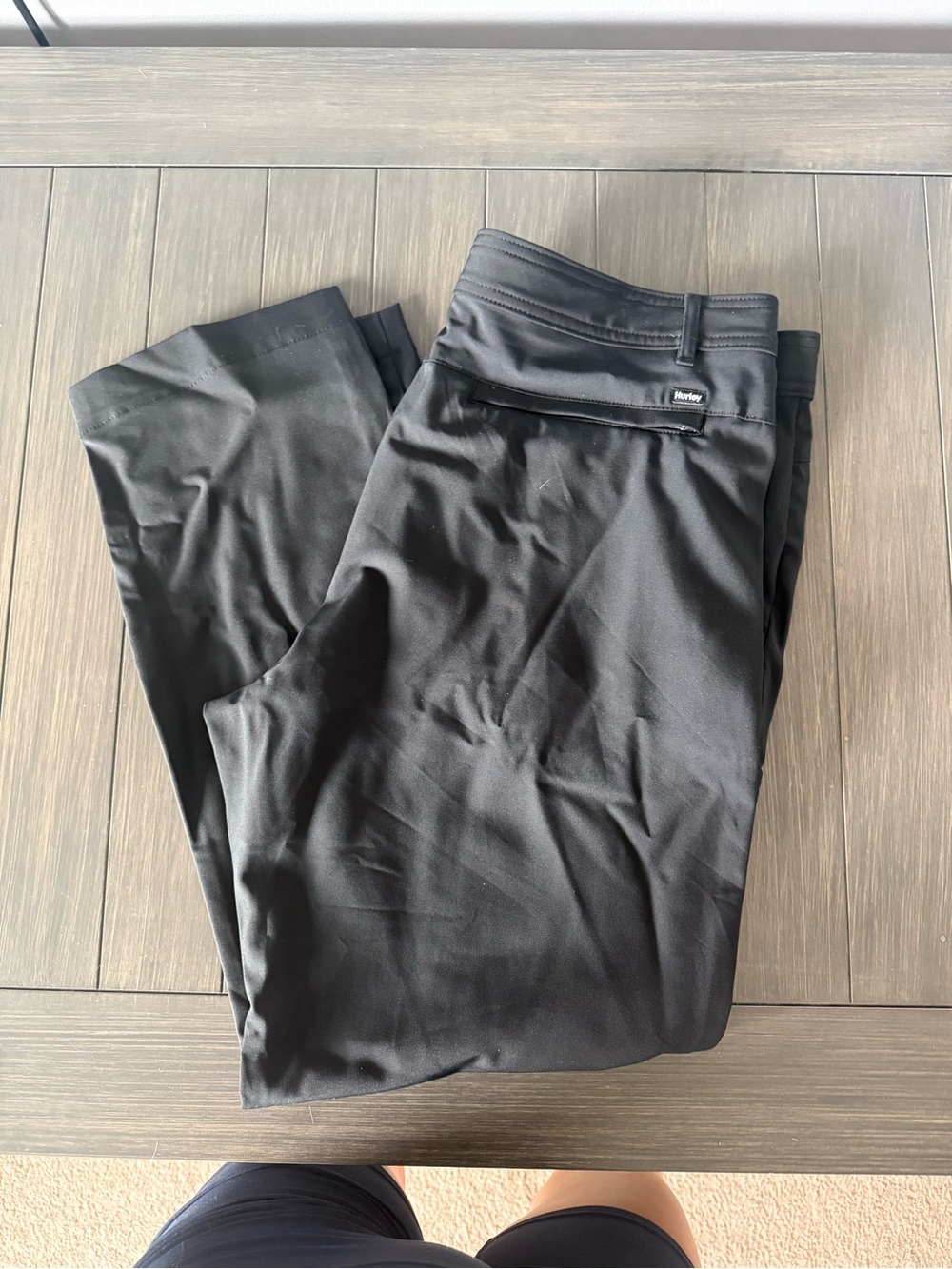 Hurley Men's Black Performance Dress Pants
